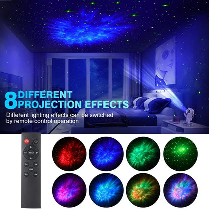 Galaxy Star Projector Starry Sky Night Light Astronaut