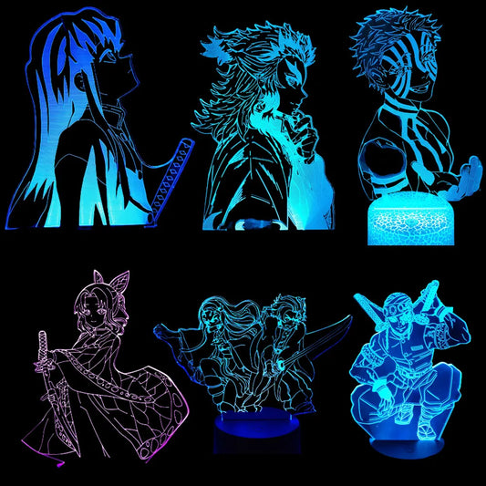 3D Figure Night Lights