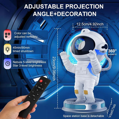 Galaxy Star Projector Starry Sky Night Light Astronaut