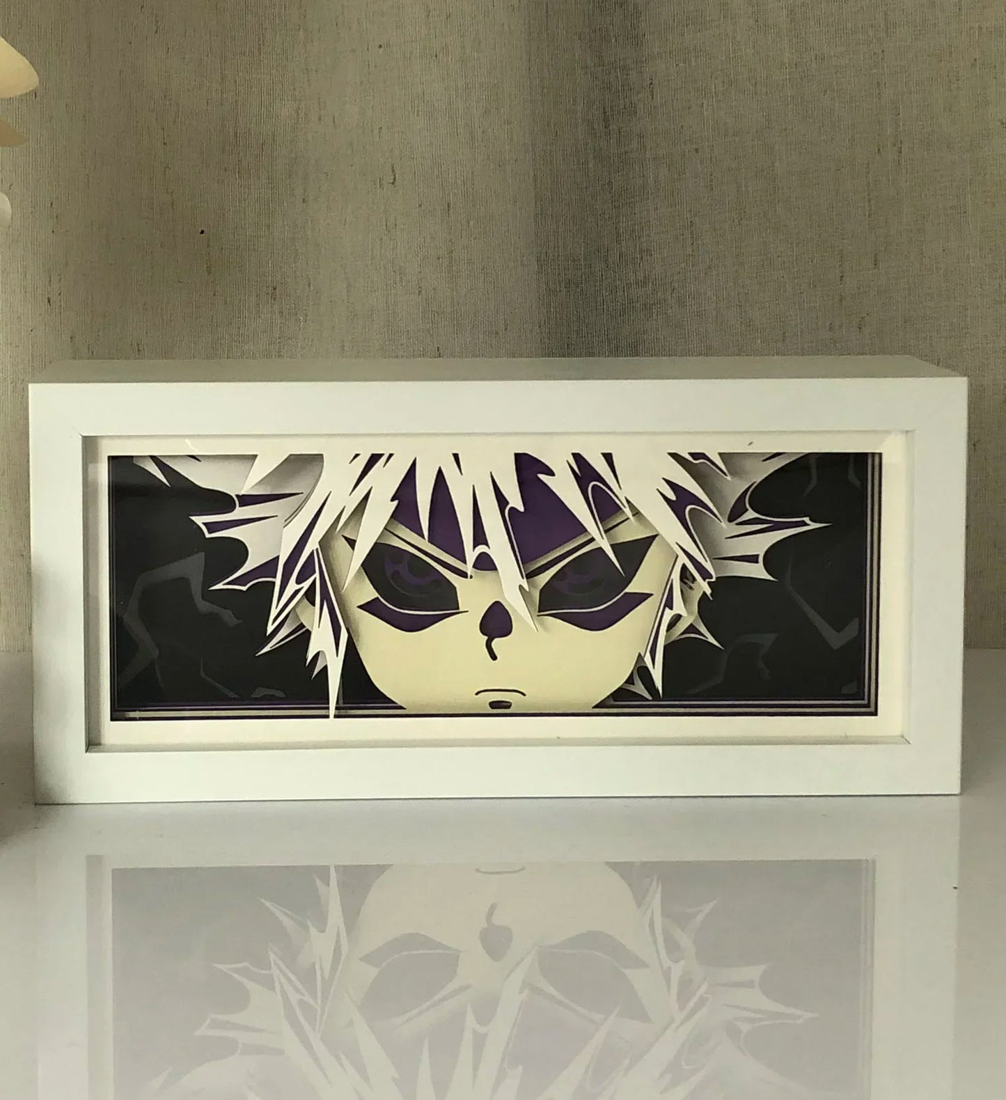 Anime 3D Shadow Lamp Manga Laser Carving